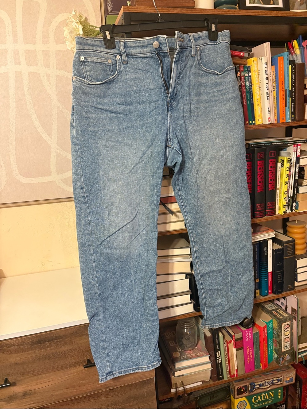 Madewell Light Blue Straight-Leg Women’s Jeans